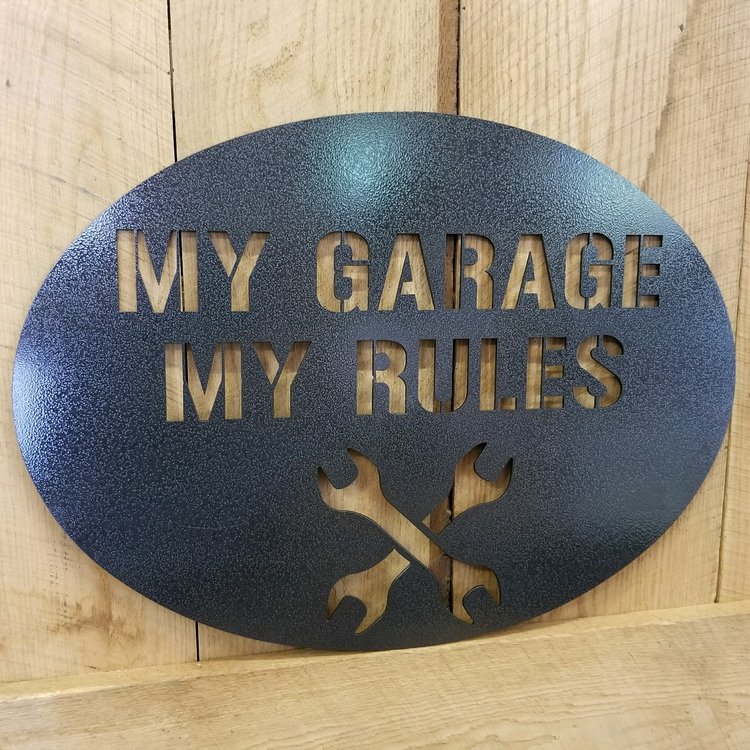 Metal Sign My Shed.. My Rules